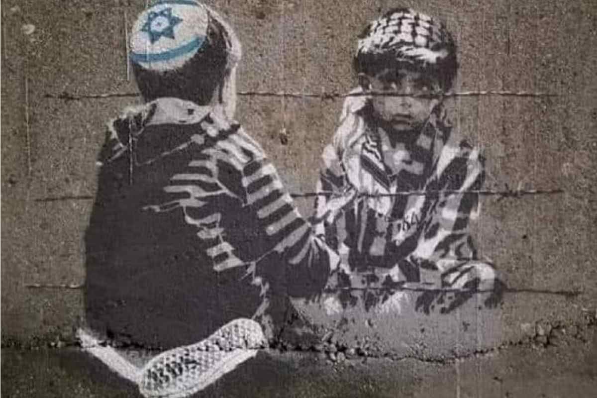 bambini israeliani e palestinesi