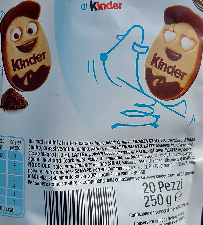 Tutti pazzi per i Kinderini, ma cosa contengono davvero i nuovi biscotti  Ferrero? - greenMe