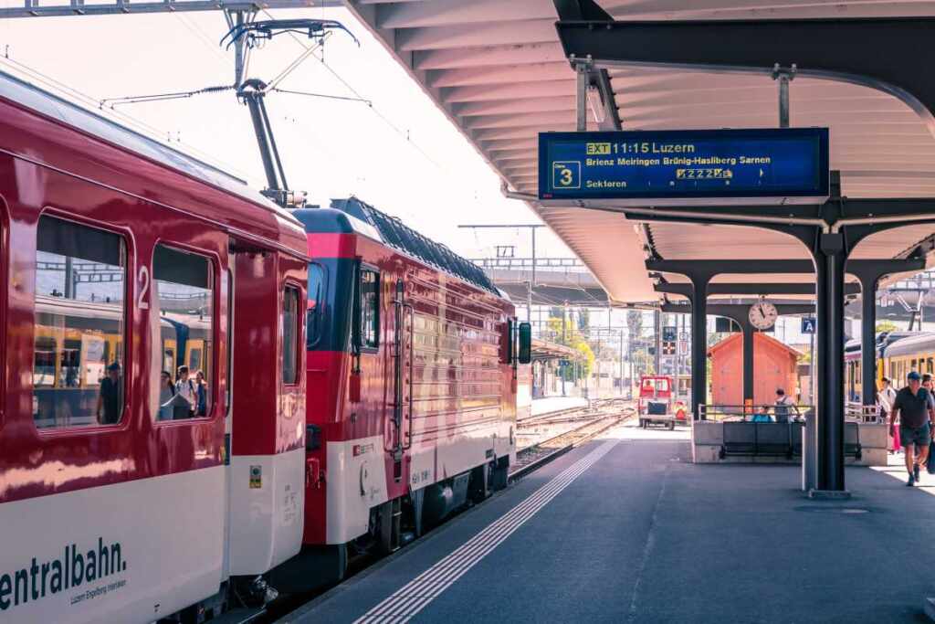 treni svizzera