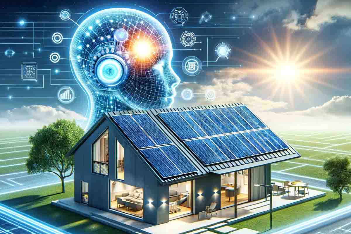 Intelligenza Artificiale pannelli solari