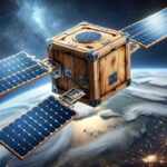 Satellite di legno