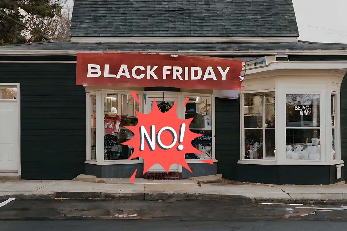 no black friday