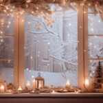 decorazioni vetrate fai da te per Natale