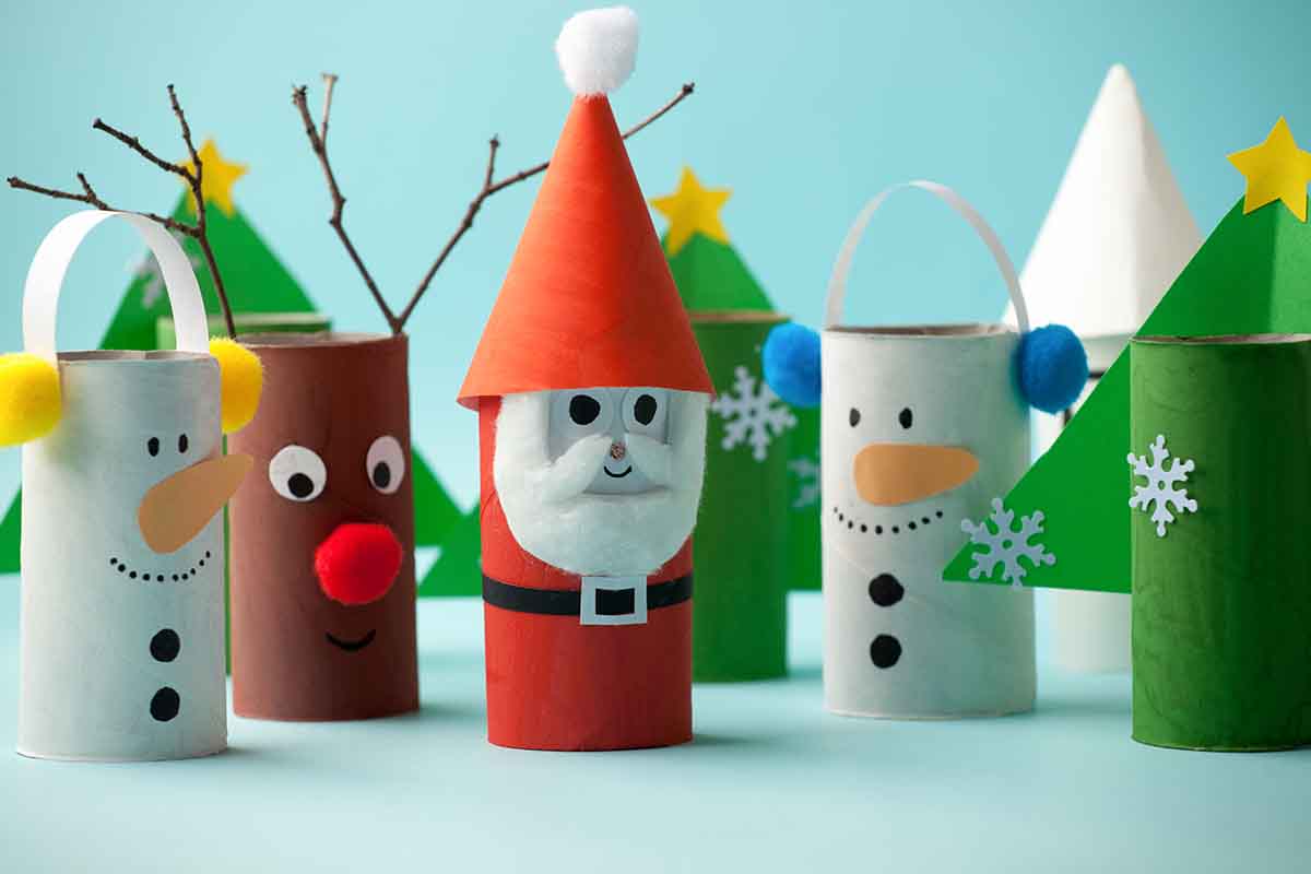 Non gettare via i rotoli di carta igienica! Puoi utilizzarli per creare  bellissimi lavoretti di Natale insieme ai bambini - greenMe