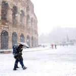 Roma neve freddo