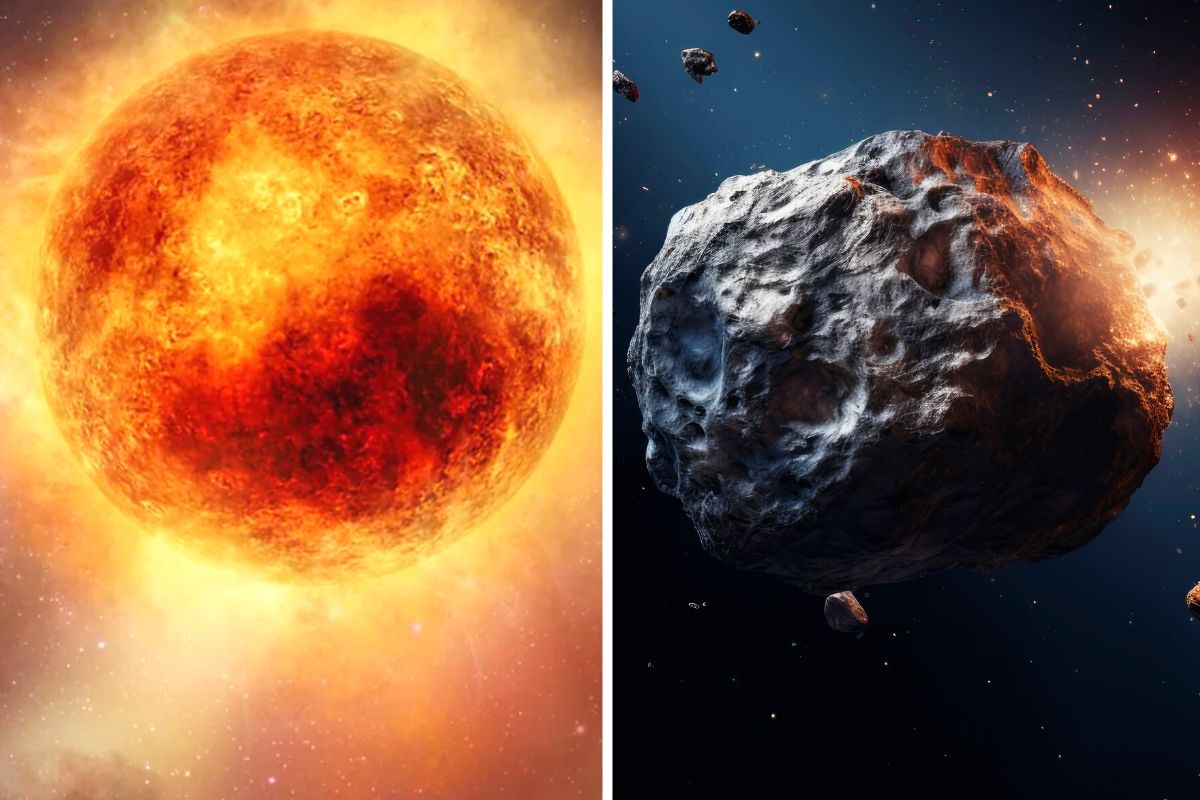 betelgeuse oscurata da asteroide