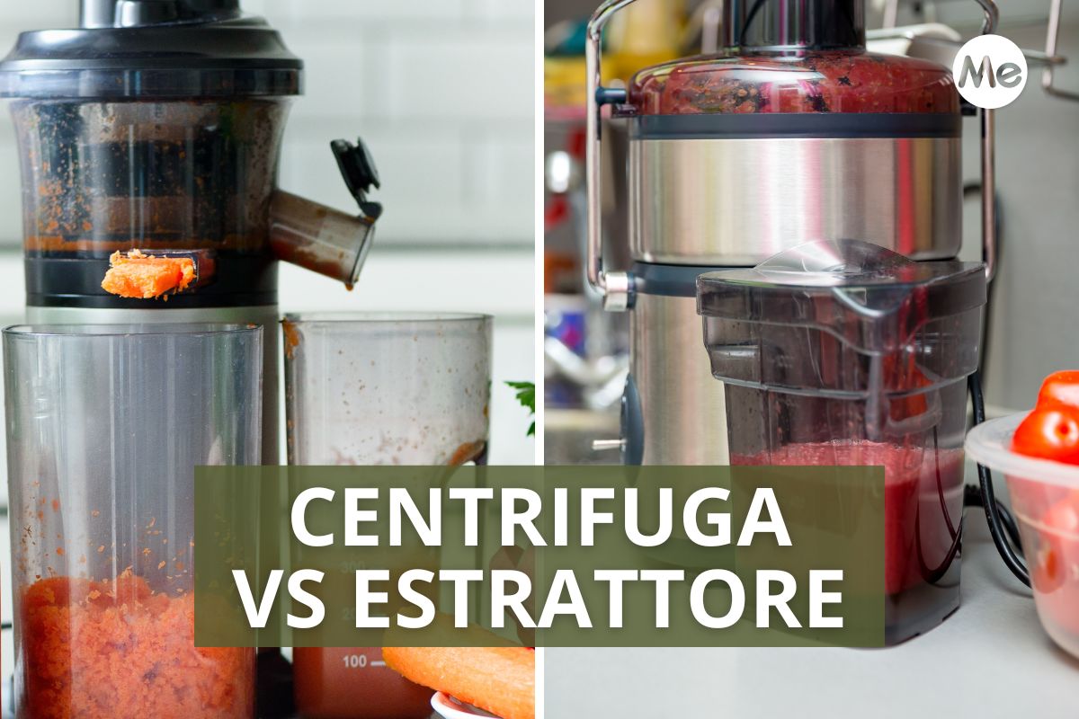 Estrattore di succo o centrifuga: quali sono le differenze?