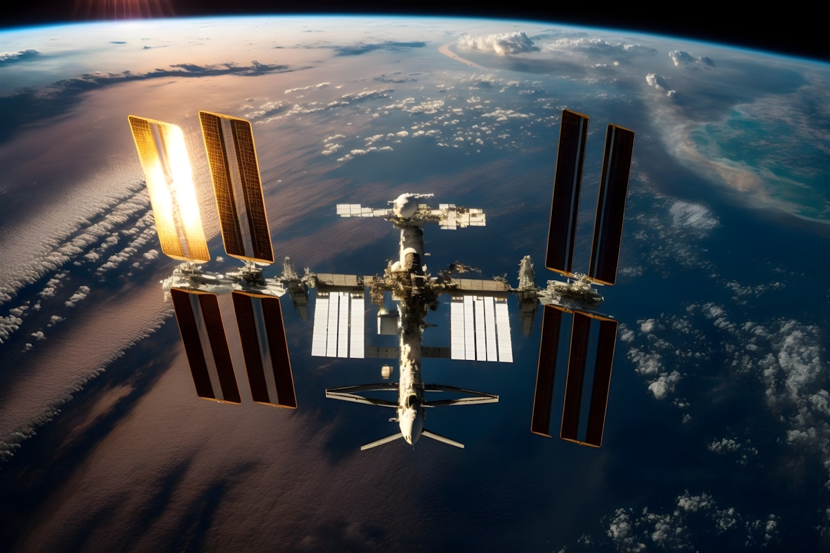 passaggio alla stazione spaziale internazionale il 2 febbraio 2024