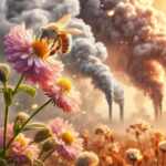 Inquinamento atmosferico fiori