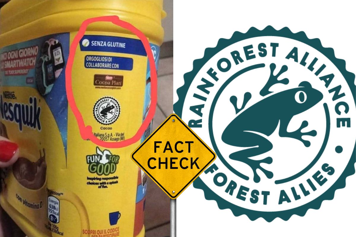 fact check rainforest alliance logo