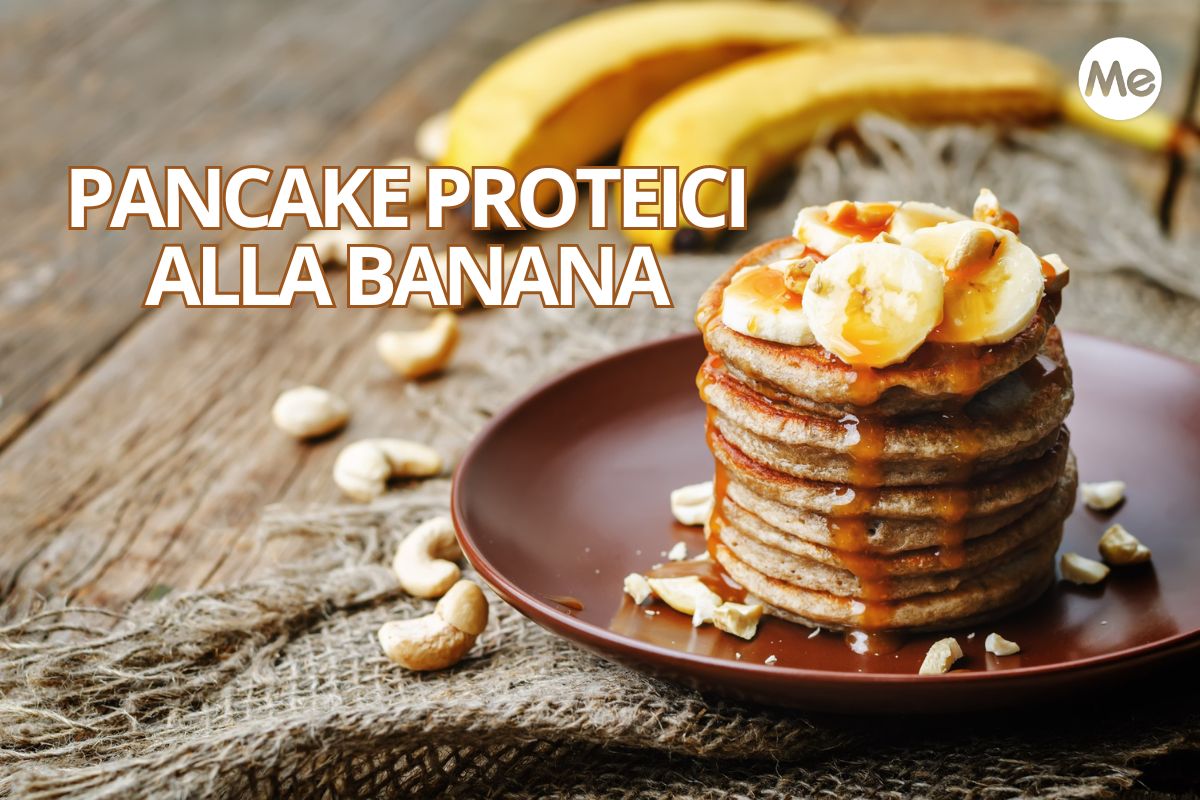 pancake proteici banana