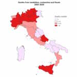 rischio eventi climatici estremi italia mappa
