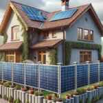 Pannelli solari come recinzione