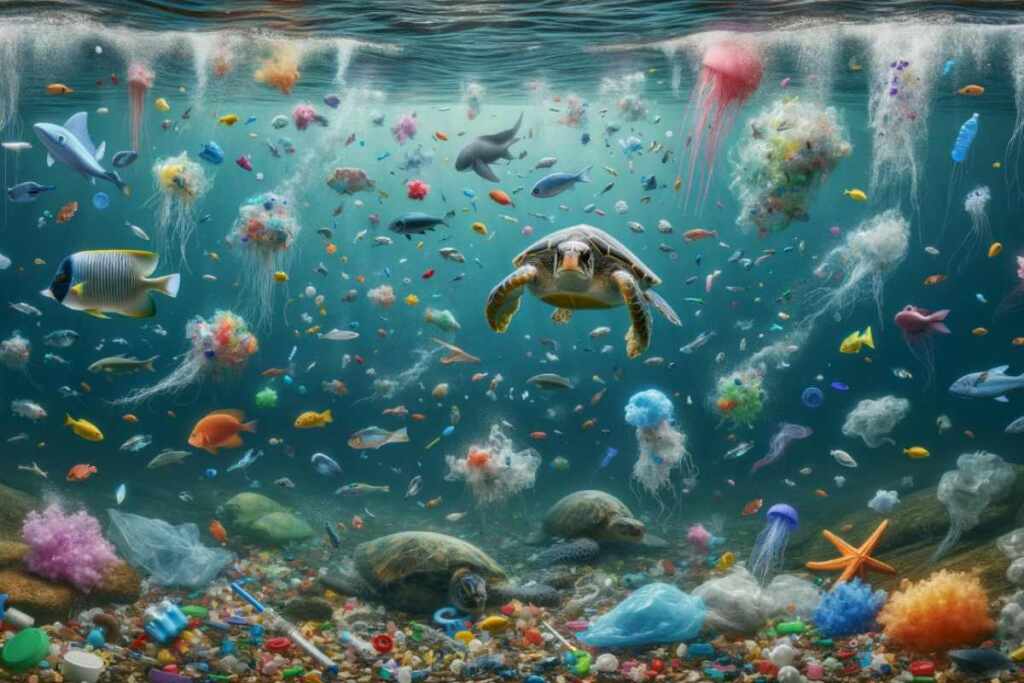 Plastica oceani