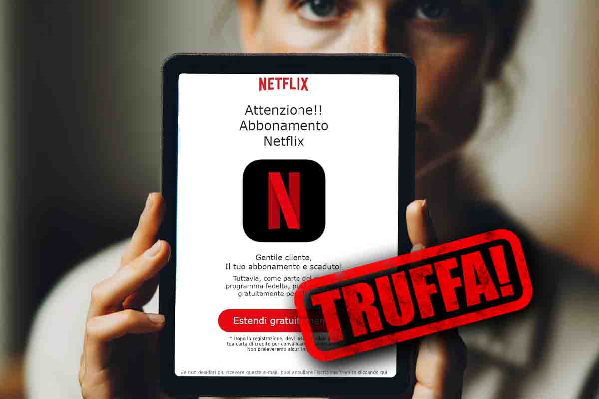 truffa Netflix