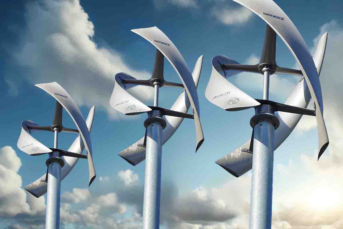 turbina eolica verticale