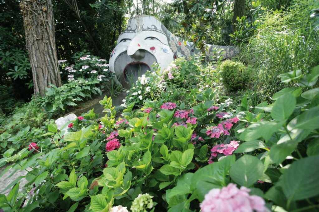 Rudolf Hirt scultura giardino Heller