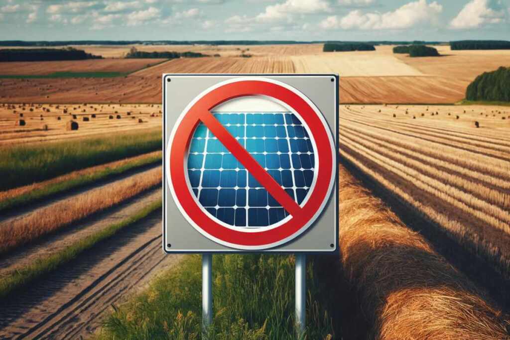 stop fotovoltaico